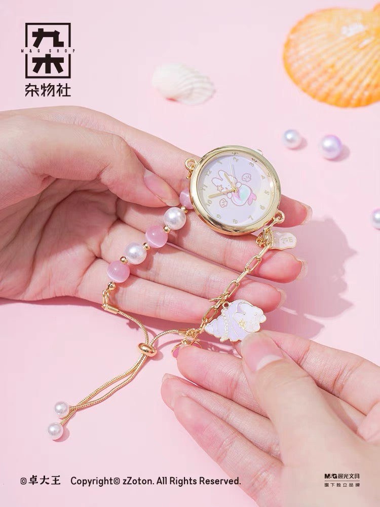 Molinta × M&G shop summer limited blue fantasy series watch bracelet blind box