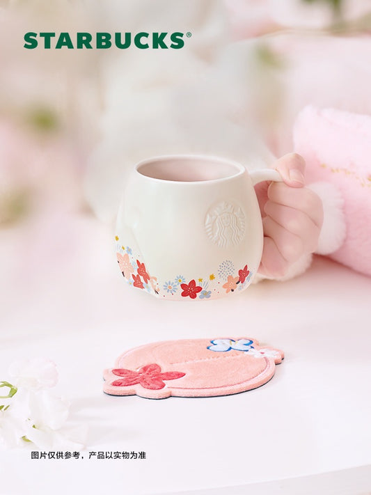 Starbucks mug Pink mug 2022 Cherry Blossom mug Gradient coffee mug Sakura  Mugs