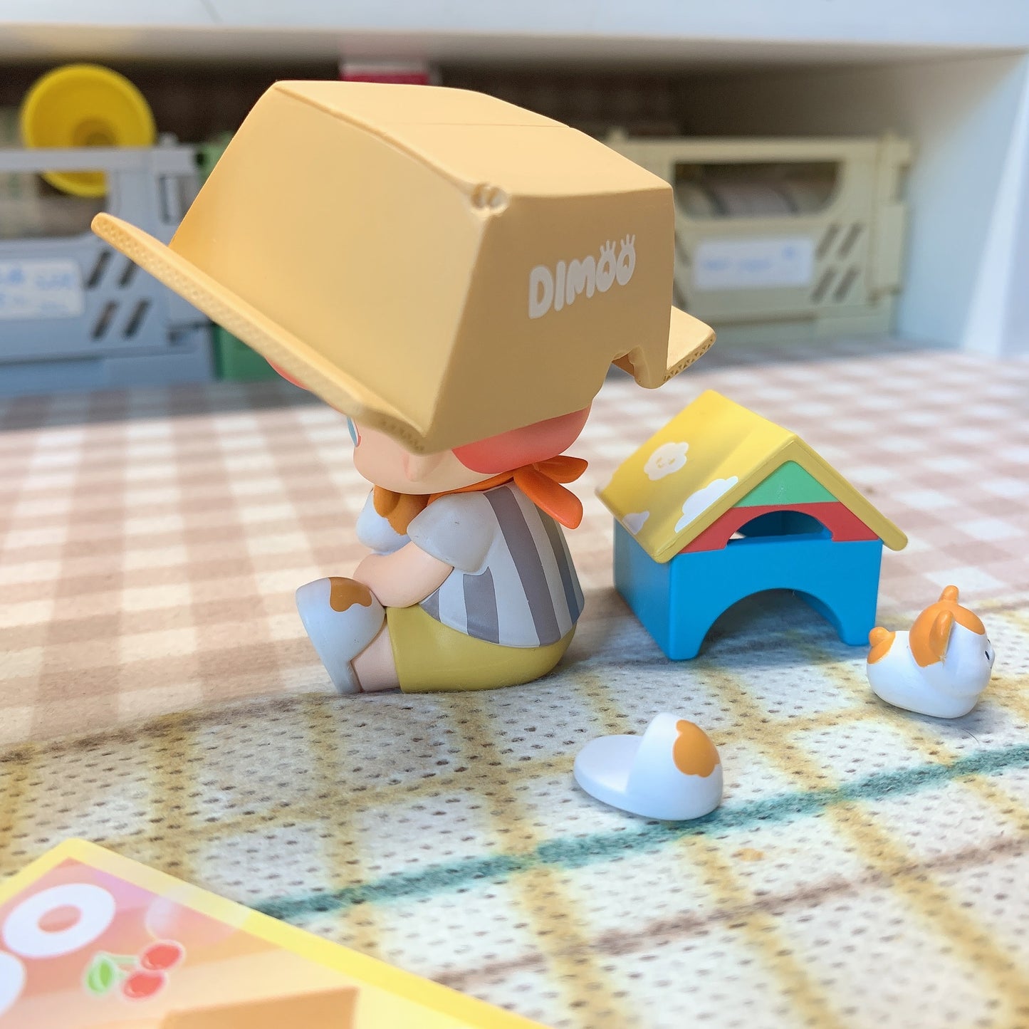 【PRELOVED and SALE 】POPMART Dimoo blind box toy Pets Vacation Hamsters Architect