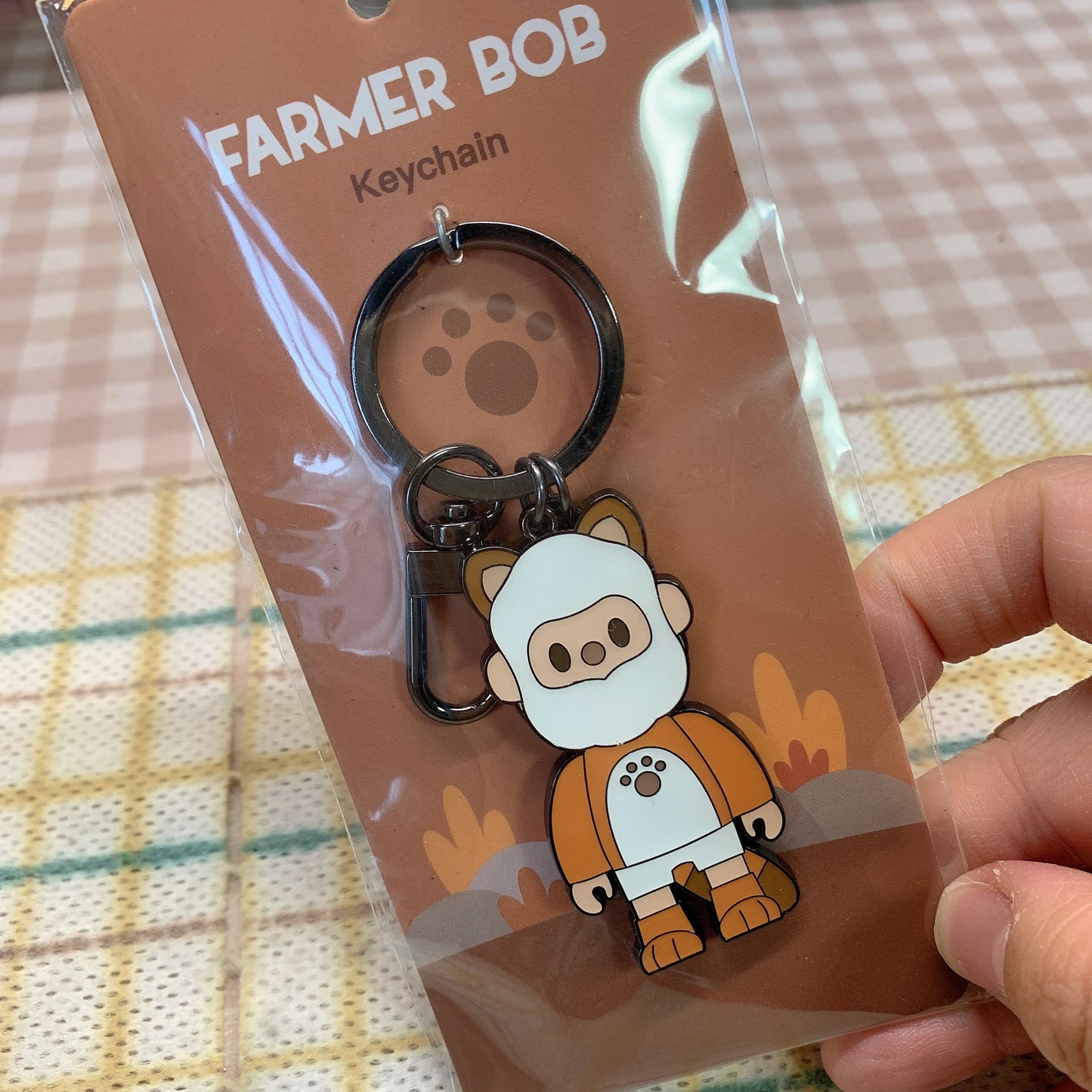 Farmer BOB keychain