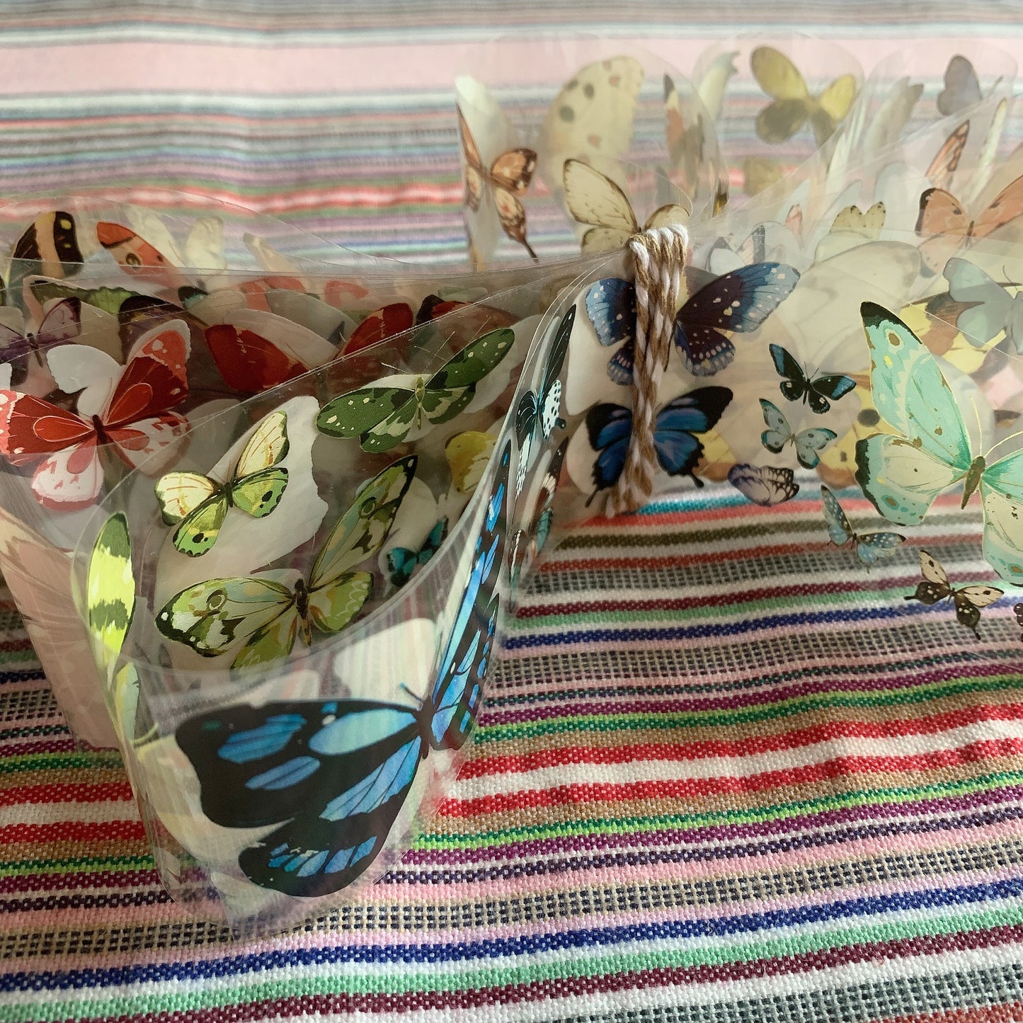 Butterfly theme PET tape sample set