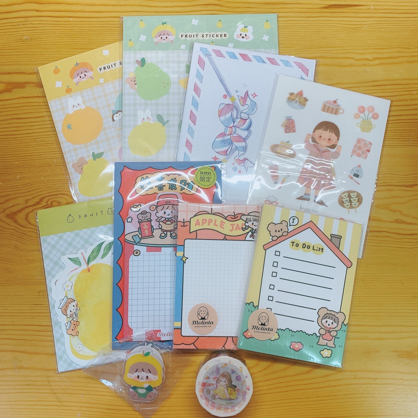 SALE kawaii artist stationery set 1