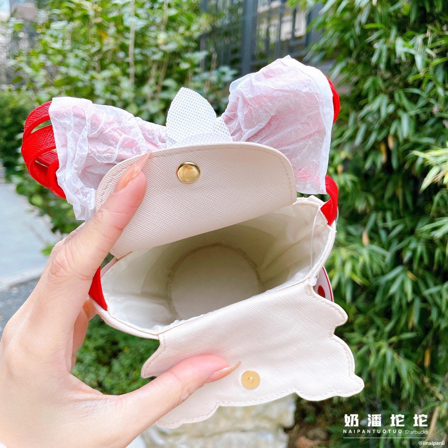 Starbucks China 220ml 2022 new year tiger series capsule vacuum cup with Chinese traditional tiger cup bag